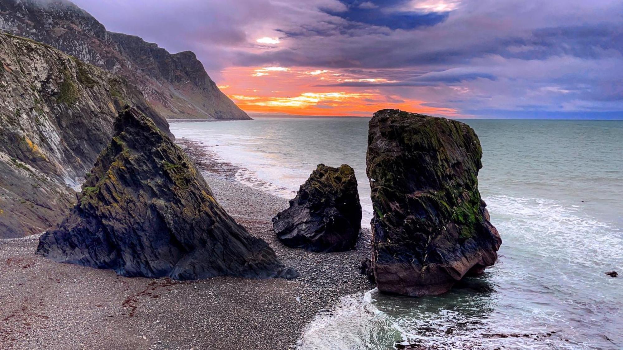Vila Mynydd A Mor Trevor Exteriér fotografie